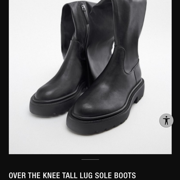 COPY - Zara over the knee boots - Picture 2 of 5